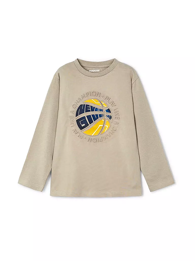 MAYORAL Jungen Langarmshirt beige