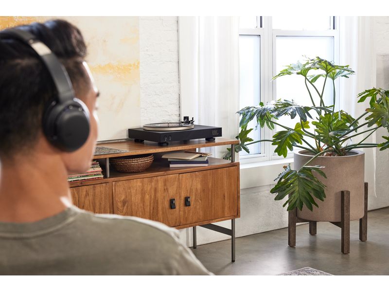 JBL Plattenspieler mit Bluetooth Spinner BT Gold/Schwarz Bluetooth-Plattenspieler