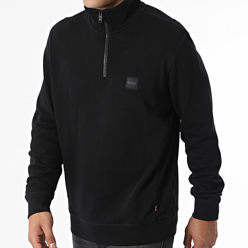 Sweat Col Zippé 50468926 Noir