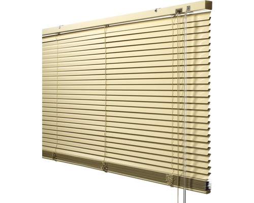 Soluna DIM-OUT aluminium jaloezie 40x170 cm beige, met 20% meer lamellen voor betere verduistering