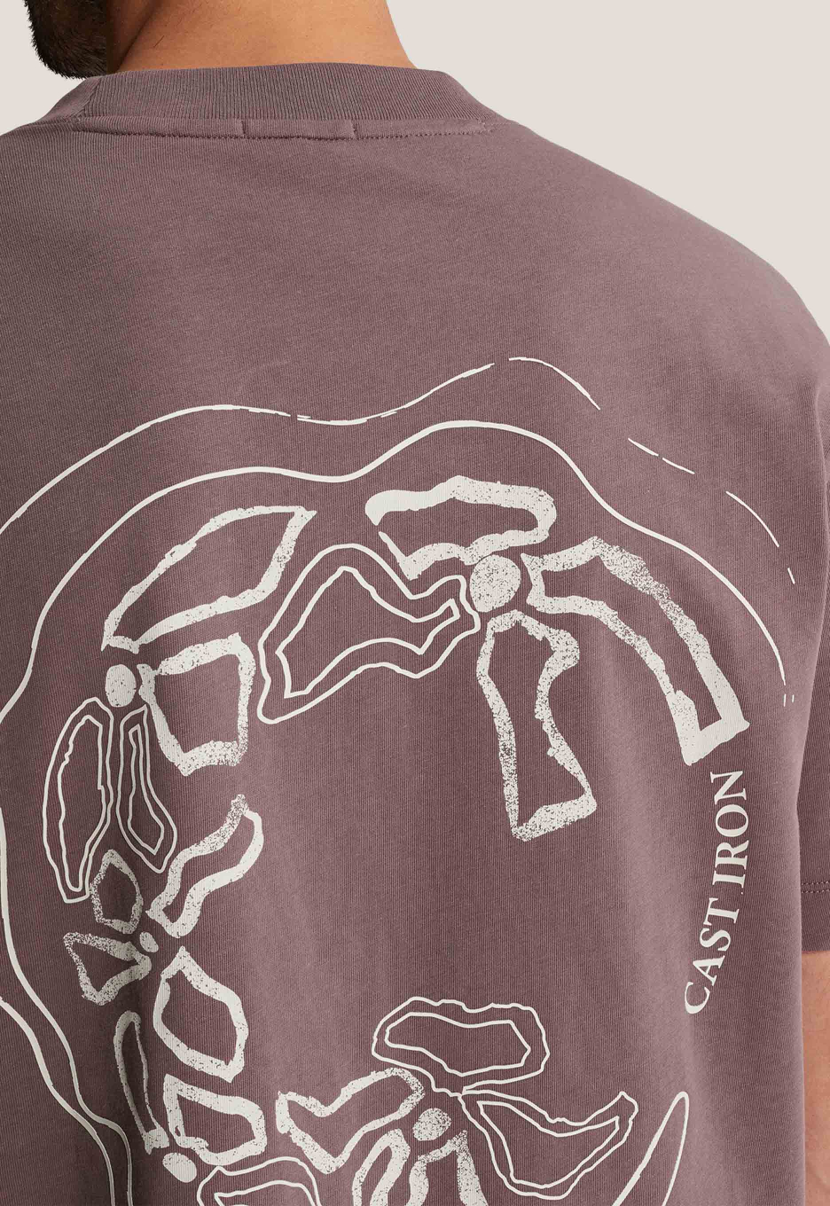 Cast Iron Single Jersey T-shirt