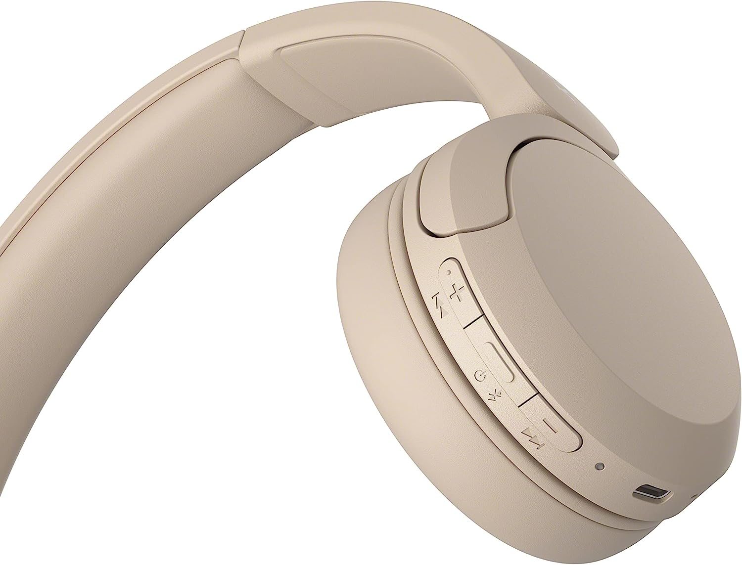 WH-CH520 Bluetooth 5.2 Kopfhörer On-Ear Headset mit Sprachsteuerung (WHCH520C.CE7) - Beige