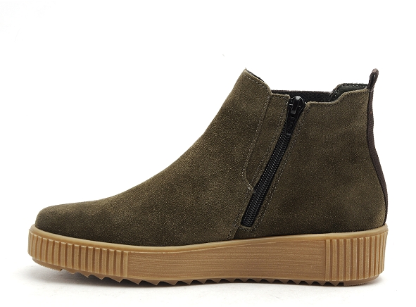 Remonte boots bottine plates femme r7994 kaki