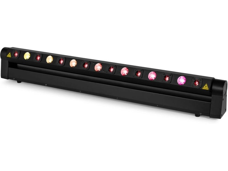 BeamZ Hyaden LED Moving Bar Moving Bar mit roten Lasereffekten