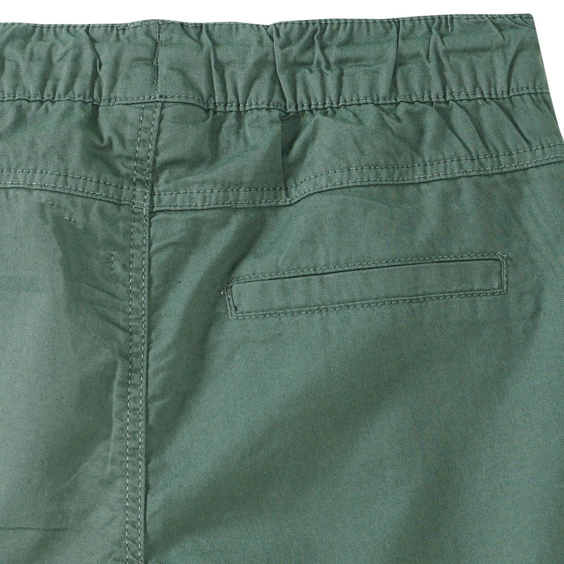 Famy Jungen Shorts mit Tunnelzug dunkelgrün