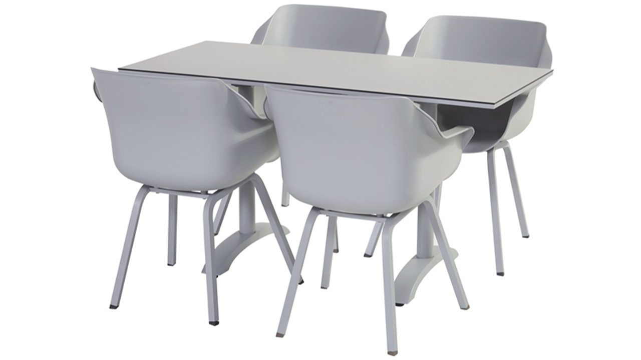 Tuinstoel Misty Grey 11.680.006 Sophie Element B62 x D58 x H84 cm