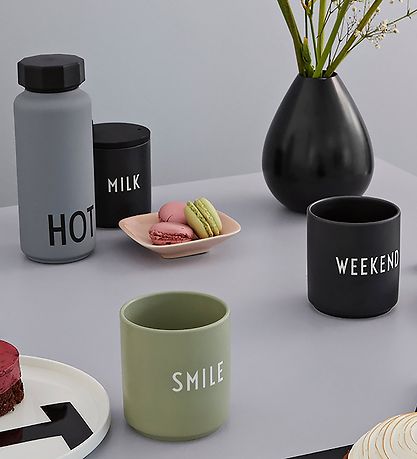 Design Letters Kop - Favourite Cups - Porcel?n -  Grøn Smile
