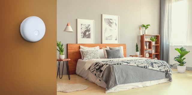 Airthings Wave Enhance indendørs luftkvalitetsmåler 3302775 (hvid)