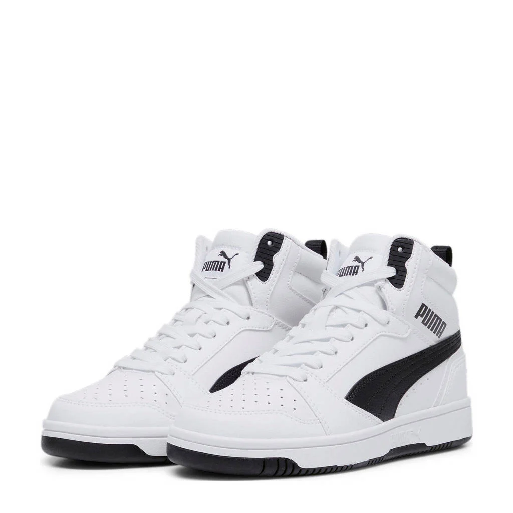 Puma Rebound v6 Mid V6 Mid sneakers wit/zwart