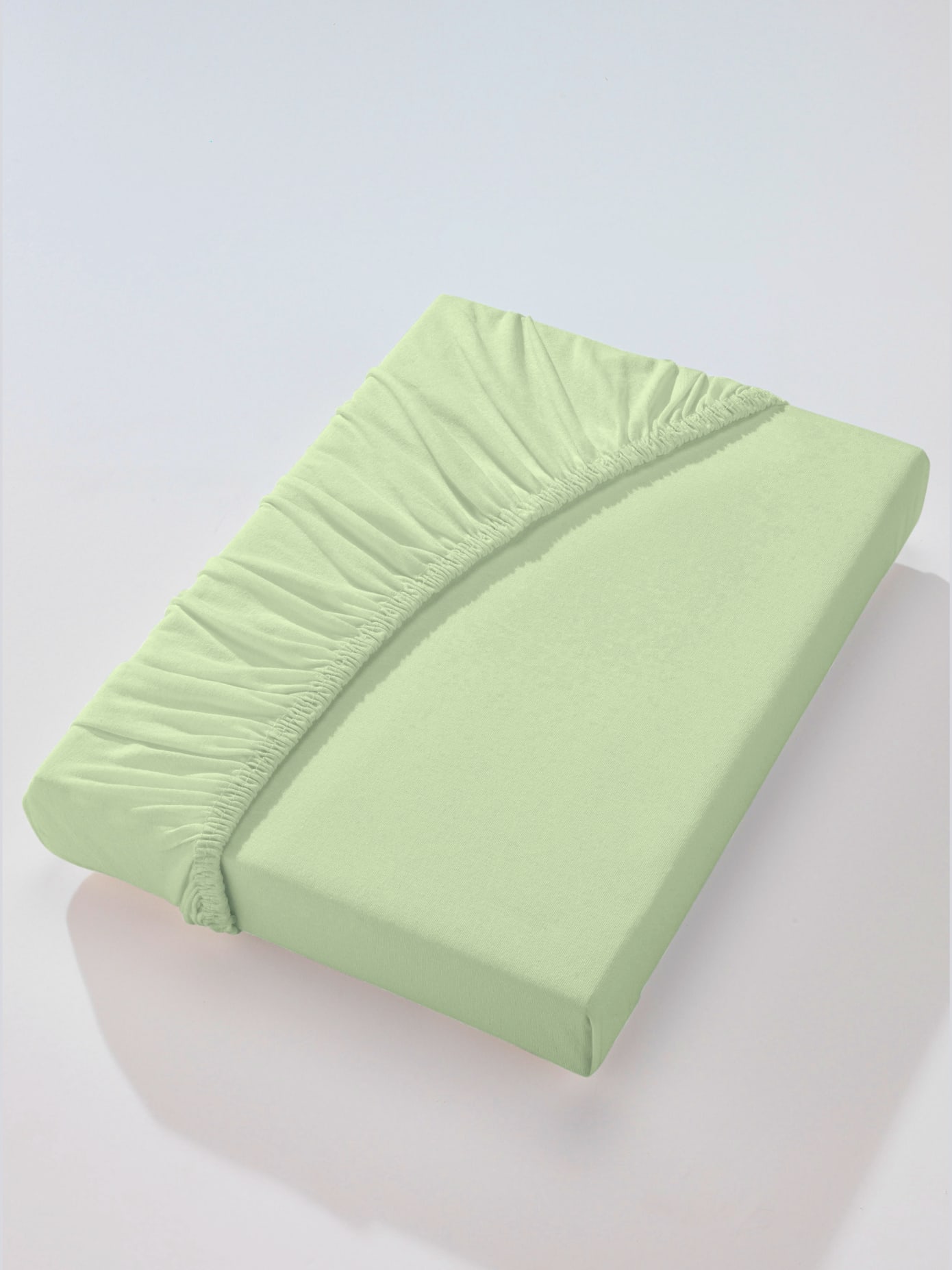 Drap-housse maille fine peignée