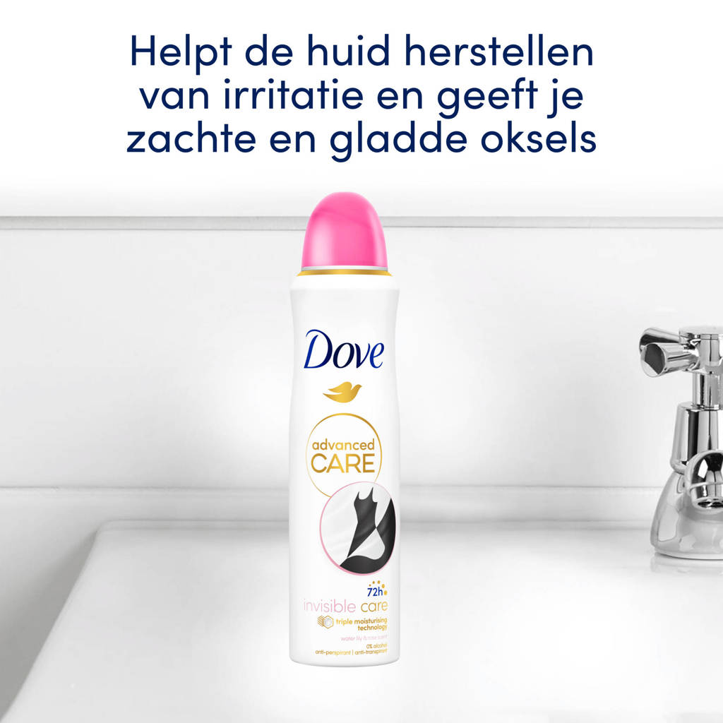 Gewoon goeie deoInvisible Care anti-transpirant deodorant spray - 6 x 150 ml