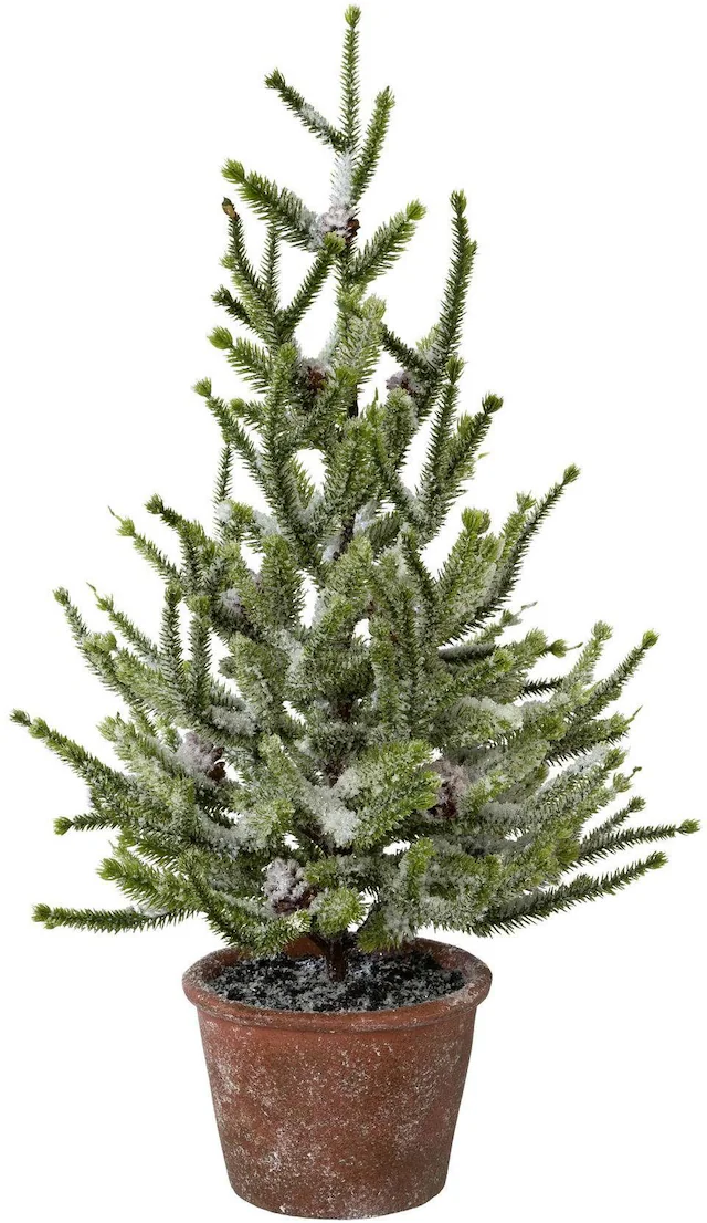 my home Künstlicher Weihnachtsbaum »Weihnachtsdeko, künstlicher Christbaum, Tannenbaum« Fichte mit Schnee