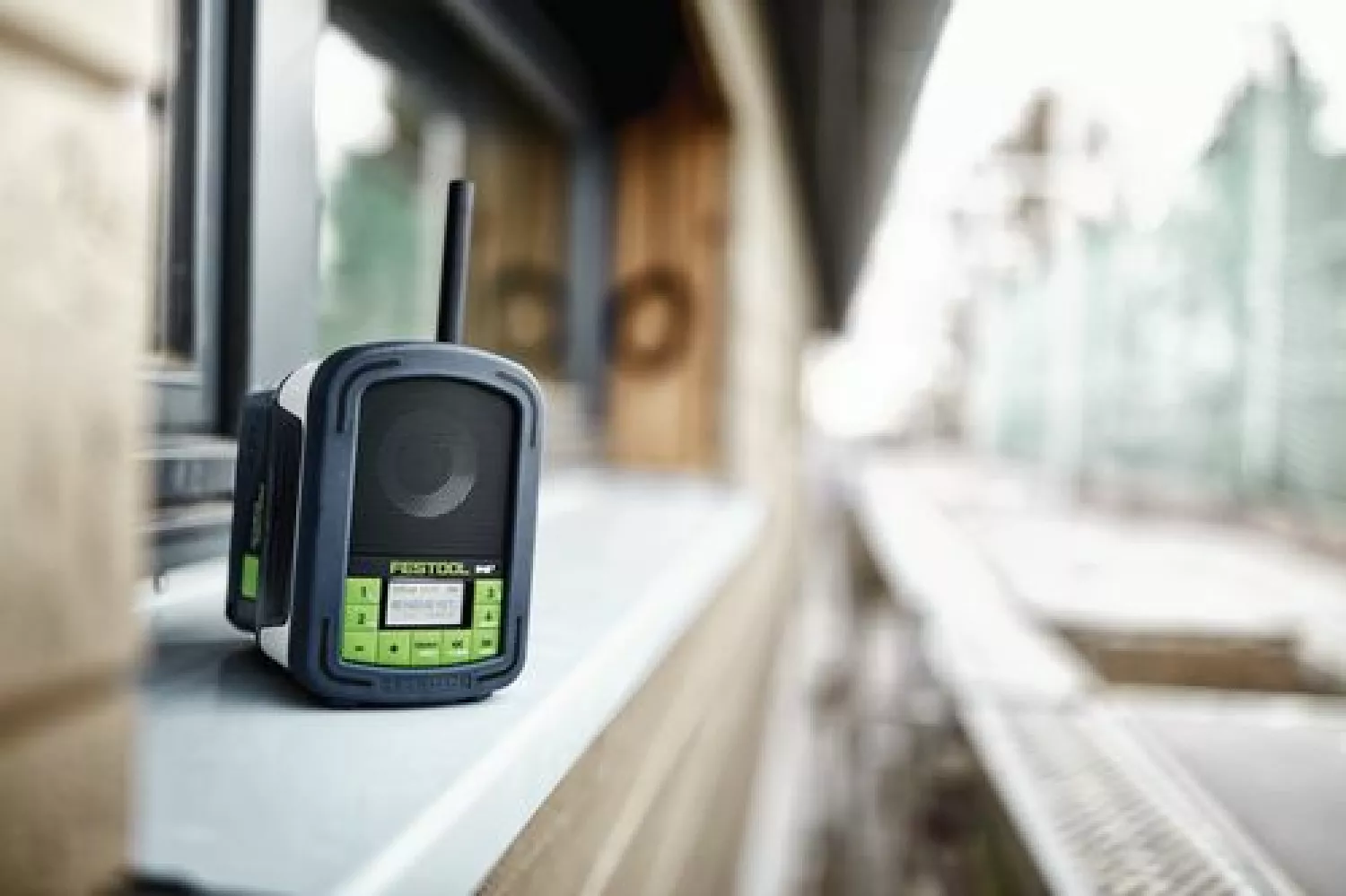 Festool SYSROCK BR10 D 230V Bouwradio - DAB  - bluetooth - werkt op netstroom & batterijen