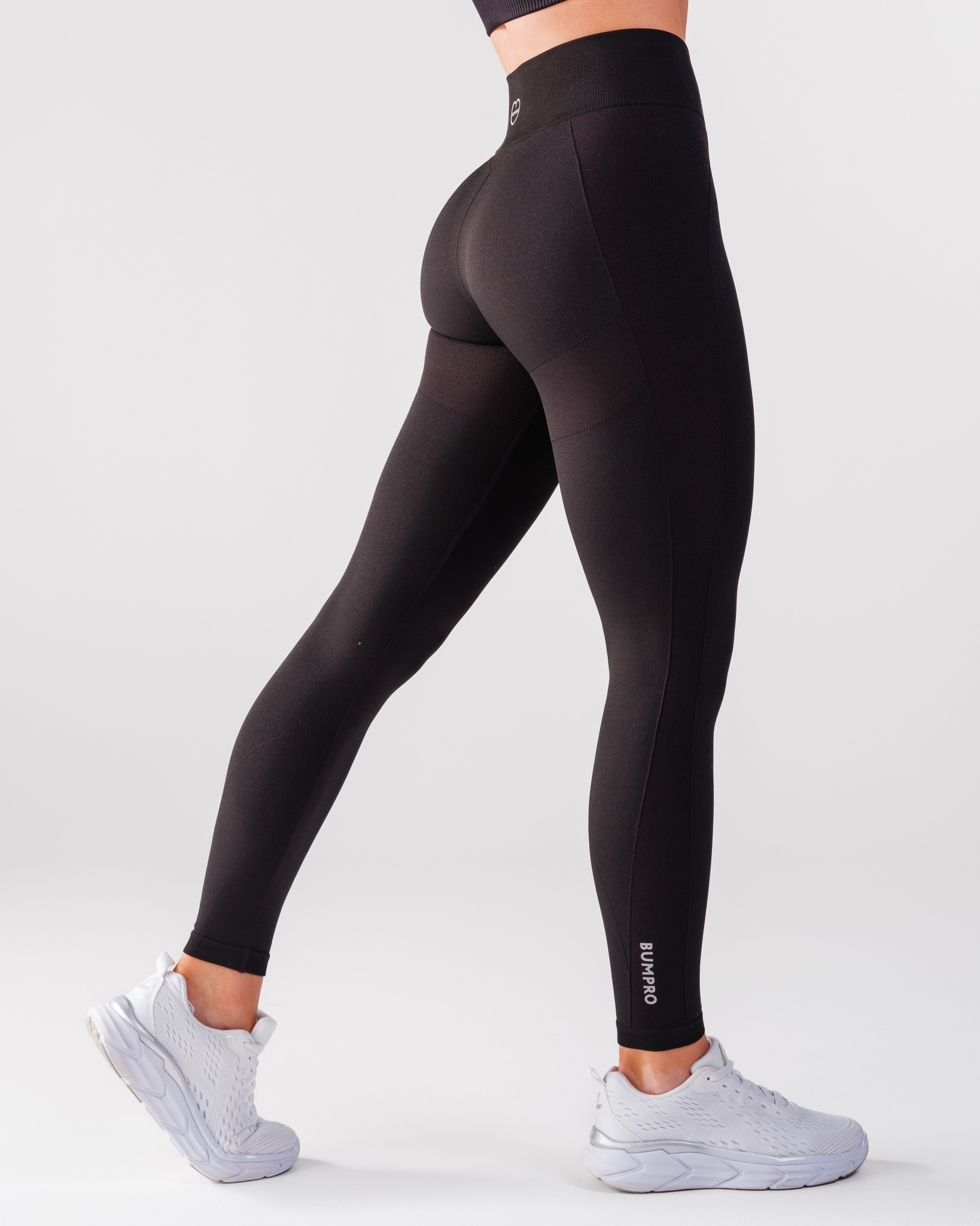 Bumpro 2-PACK Power Up! Tights Black