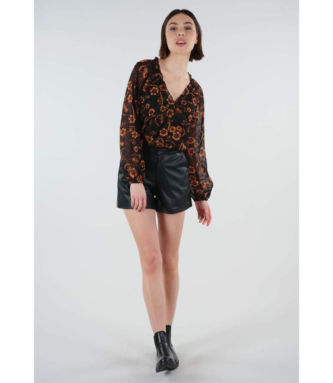 Blouse imprimé floral CARLINA