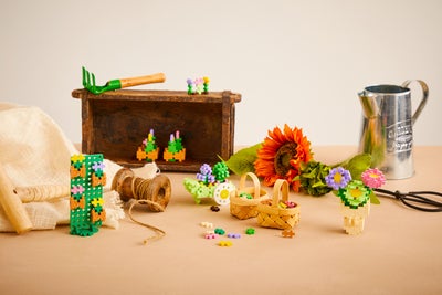Plus-Plus Learn To Build Flower Shop Byggesett