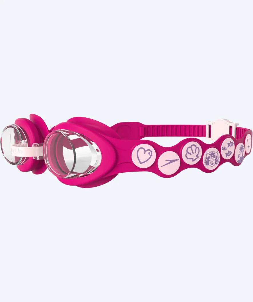 Speedo svømmebriller til børn (2-6) - Infant Spot - Pink