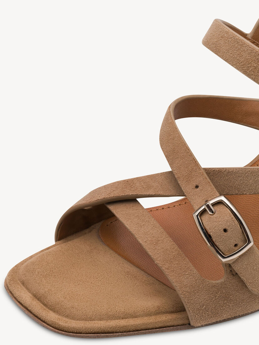 Leren Sandaaltje - beige