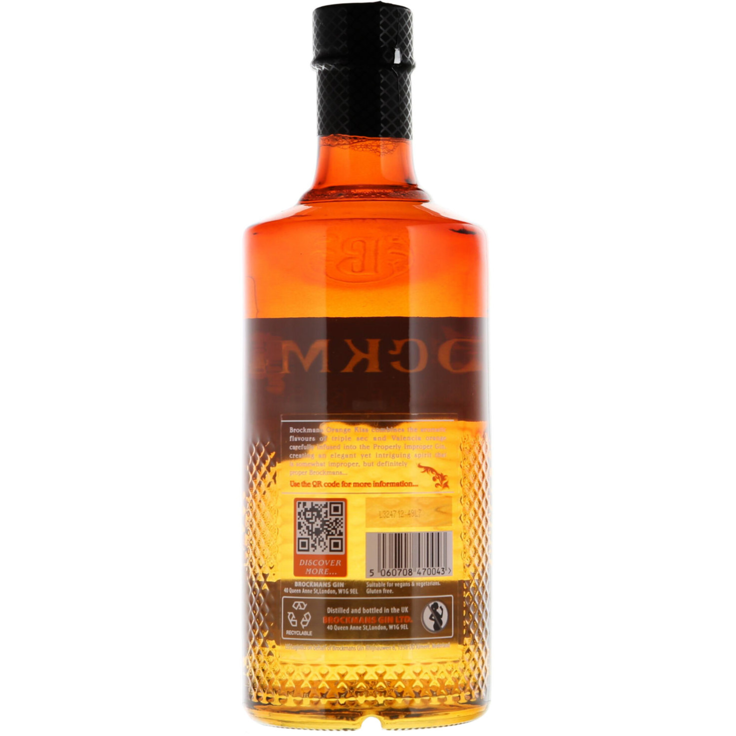 Brockmans Premium Gin Orange Kiss -70cl