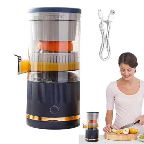 CGACCSD Presse agrumes à séparation automatique, presse agrumes électrique, Presse agrumes Presse agrumes Presse citron, Récipient à jus portable, presse agrumes 7,4 V, presse agrumes orange pour : Cuisine et Maison