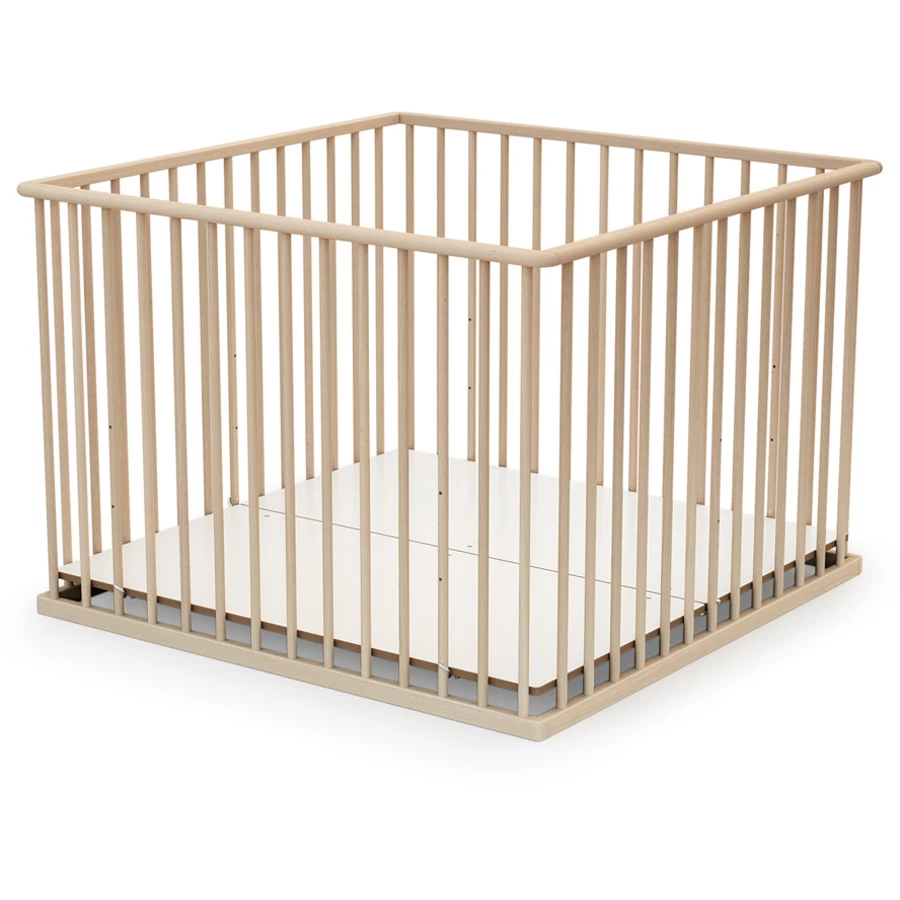 WEBABY Laufgitter 100 x 100 cm Buche unbehandelt