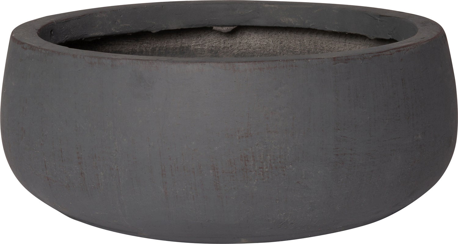 Intratuin plantenschaal Ingetogen antraciet D 52 H 20 cm