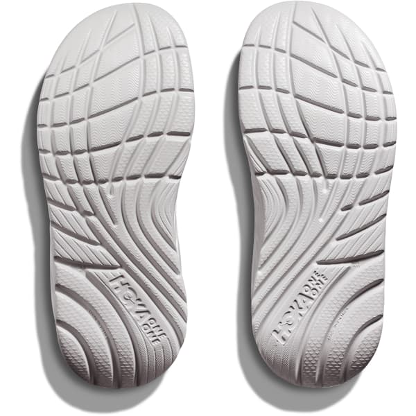 Tong de récupération HOKA ONE ONE ORA RECOVERY FLIP 2 LUNAR ROCK / WHITE