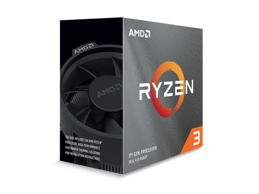 AMD Ryzen 3 3300X - 3.8 GHz - 4 cores - 8 tråde - 16 MB cache - Socket AM4 - Box