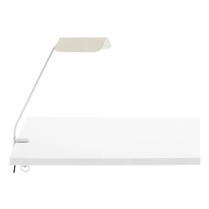 Hay Lampe de bureau à clipser Apex | Blanc