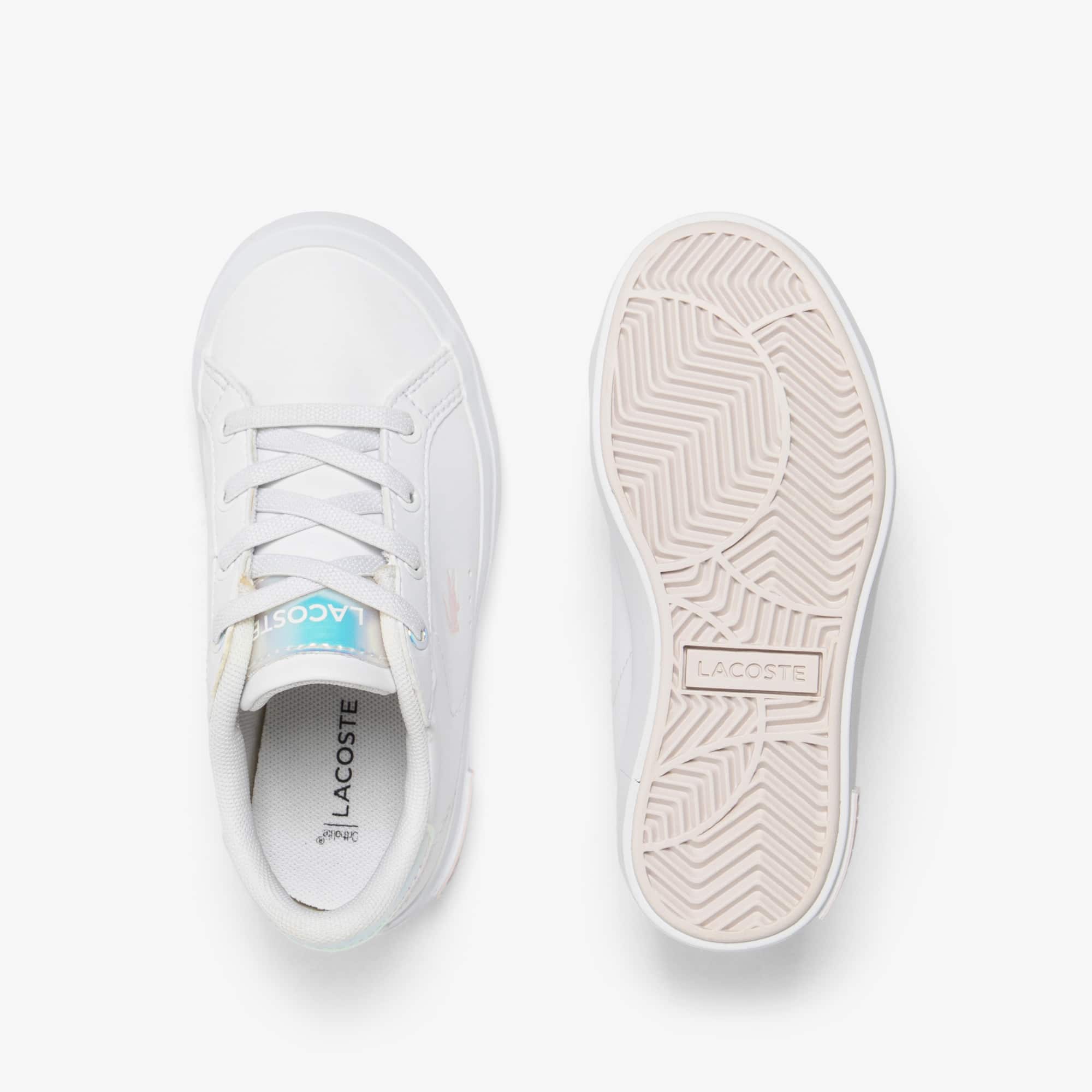 Sneakers Powercourt bébé Chaussures - Blanc - Lacoste - Enfant