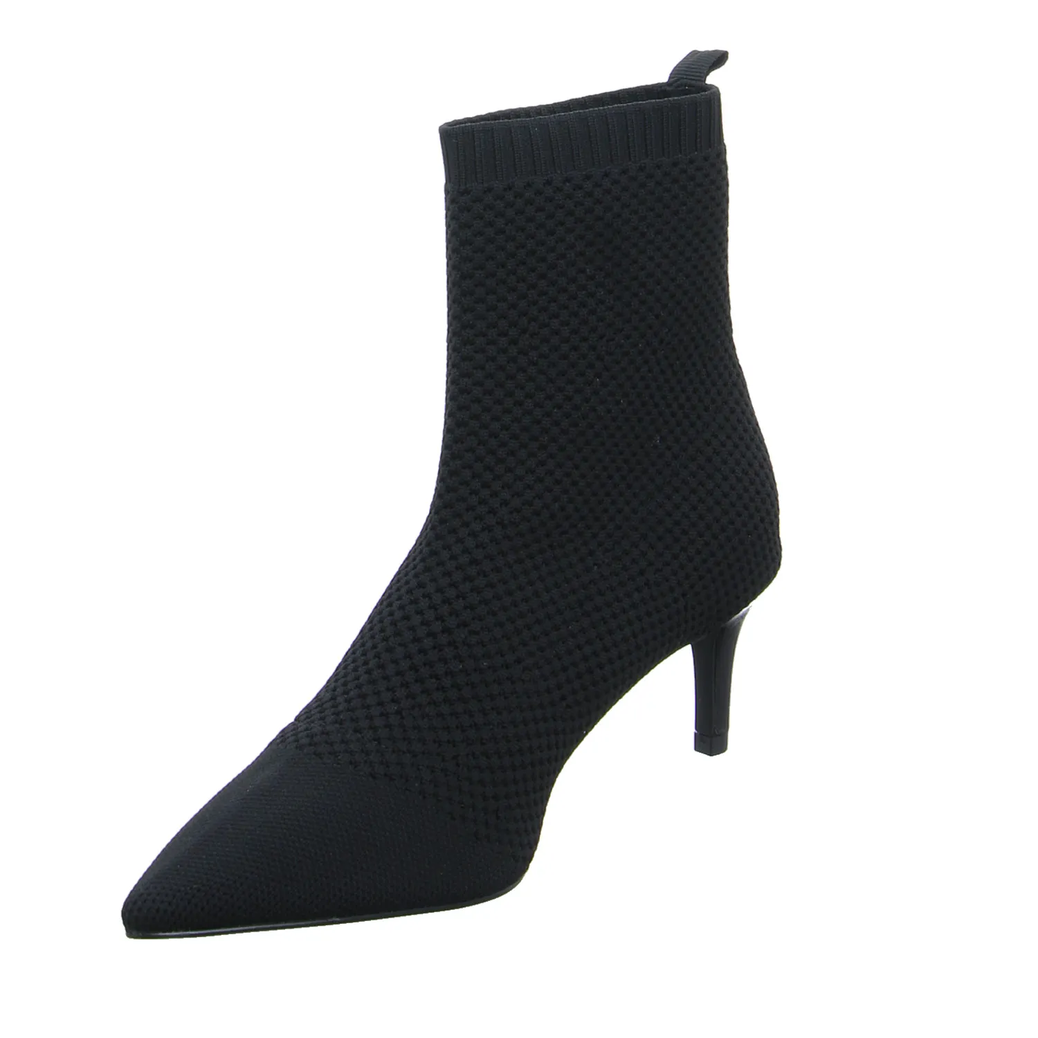 LA STRADA Stiefelette Schwarz Textil