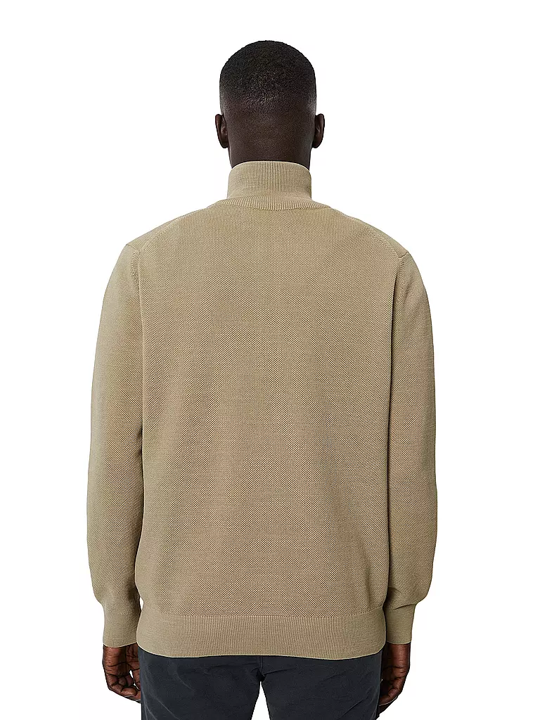 MARC O'POLO Strickjacke hellbraun