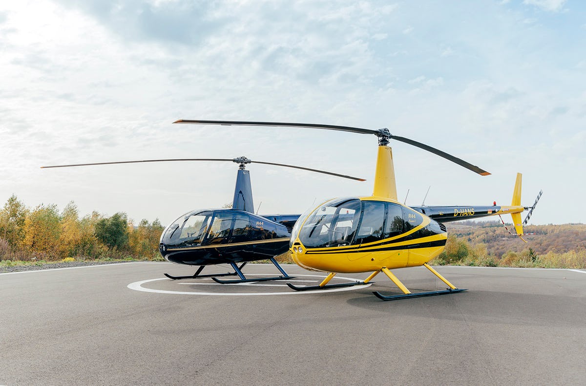 Hubschrauber Rundflug Porta Westfalica (10 Min.)