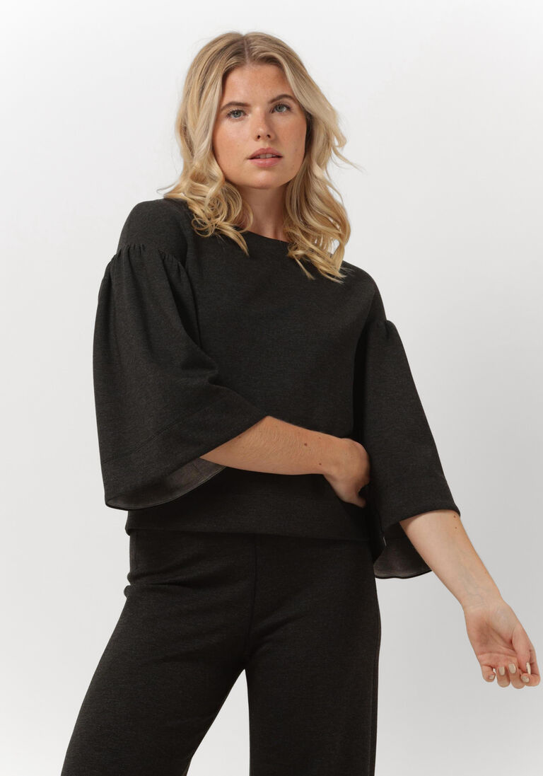 VANILIA grijze vanilia top double punto t