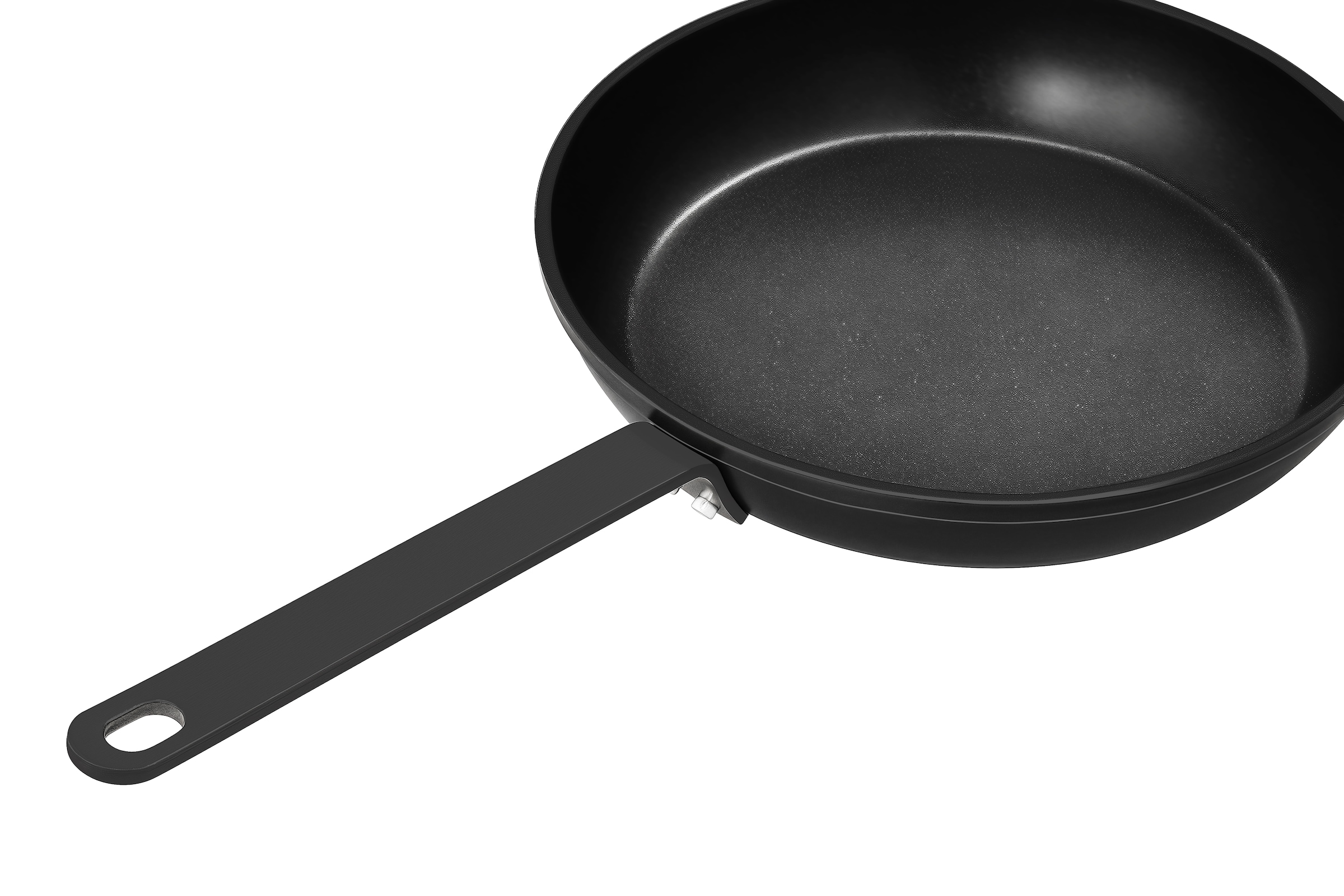 Hanseatic Pfannen-Set »ALU PRO« Aluminium Set, 1x Pfanne 24 cm, 1x Servierpfanne 28 cm mit Deckel, 3 Stk. tlg. Profi Pfannen mit Antihaftbeschichtung, für alle Herdarten, Induktion