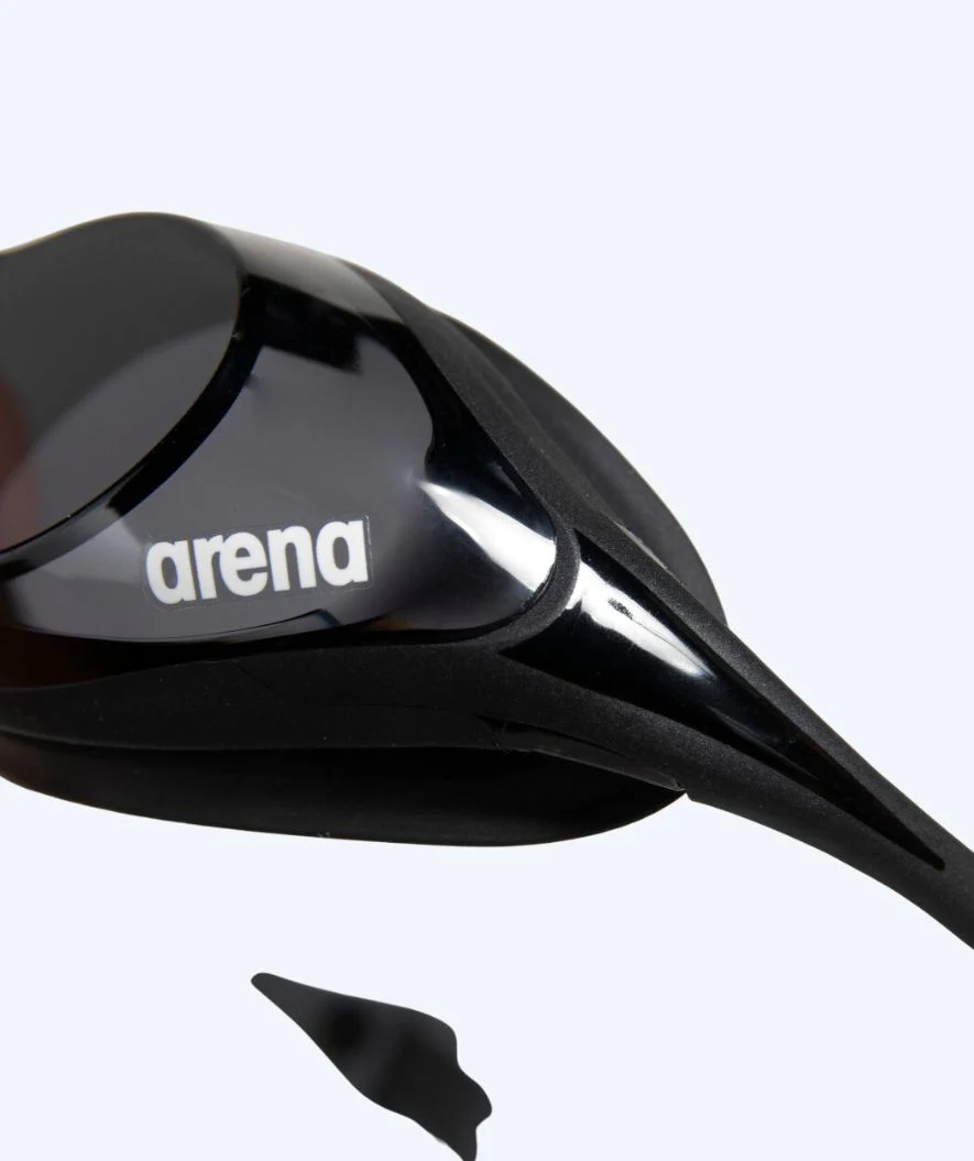Arena svømmebriller - Cobra Ultra SWIPE - Sort/sort
