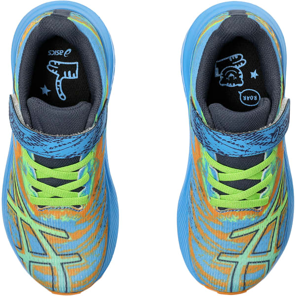 Chaussure running ASICS PRE NOOSA TRI 15 PS JR WATERSCAPE/ELECTRIC LIME