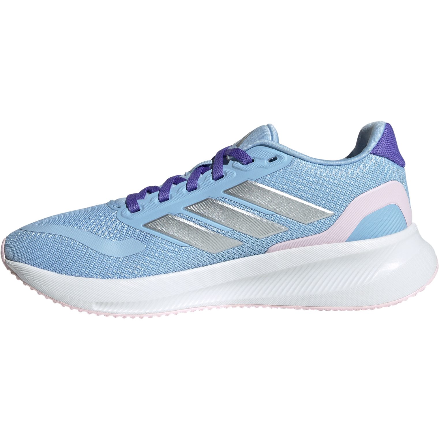 adidas Runfalcon 5 Laufschuhe Kinder glow blue