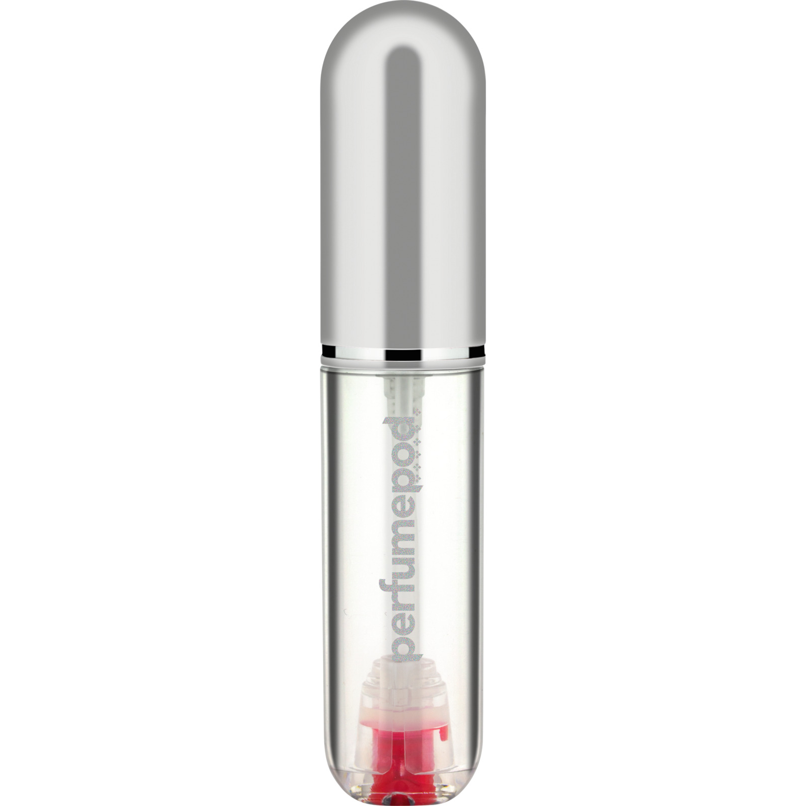 Perfume Pod Parfumzerstäuber silber