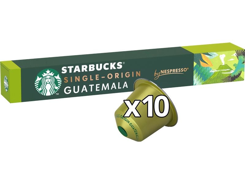 Starbucks Kaffeekapseln Guatemala 10 Stück Kaffeekapseln für Nespresso-Maschinen