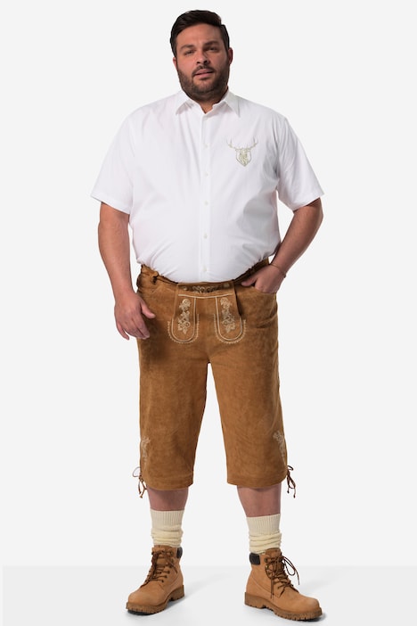 Men+ Trachtenhemd, Halbarm, Kentkragen, Comfort Fit, bis 8 XL