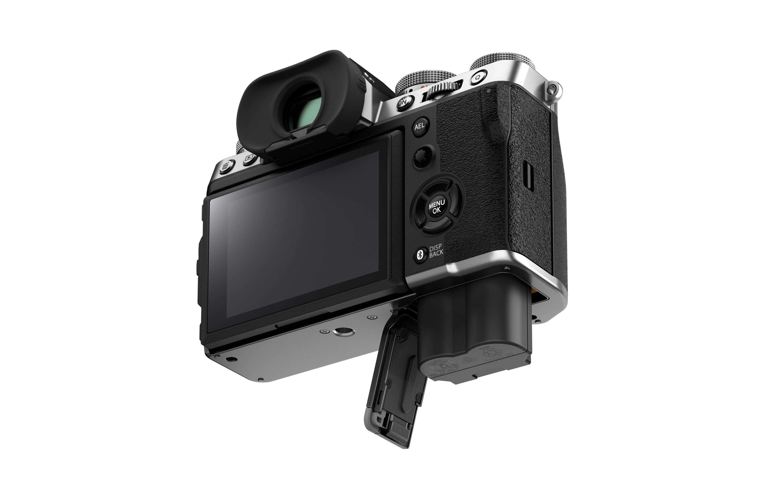 Fotokamera X-T5 Body Silber<br>Spiegellose Systemkamera mit 40.2 Megapixel-Sensor und integriertem Fünf-Achsen-Bildstabilisator