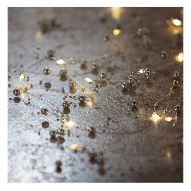 20er LED-Lichterkette - Kügelchen - 192 cm - 1 Stück