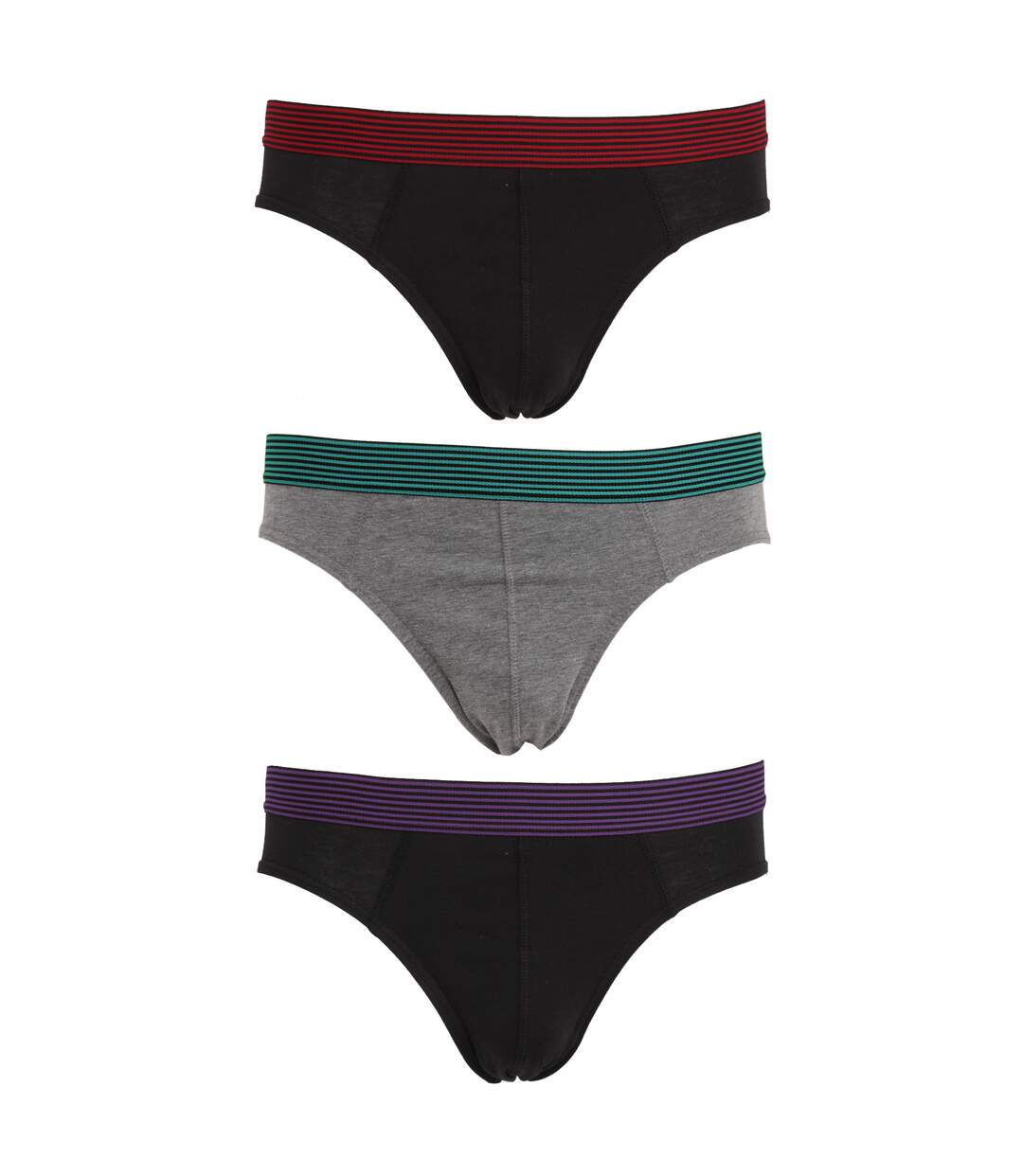 Tom Franks - Slips - Homme (Rouge/bleu sarcelle/violet) - UTMU179