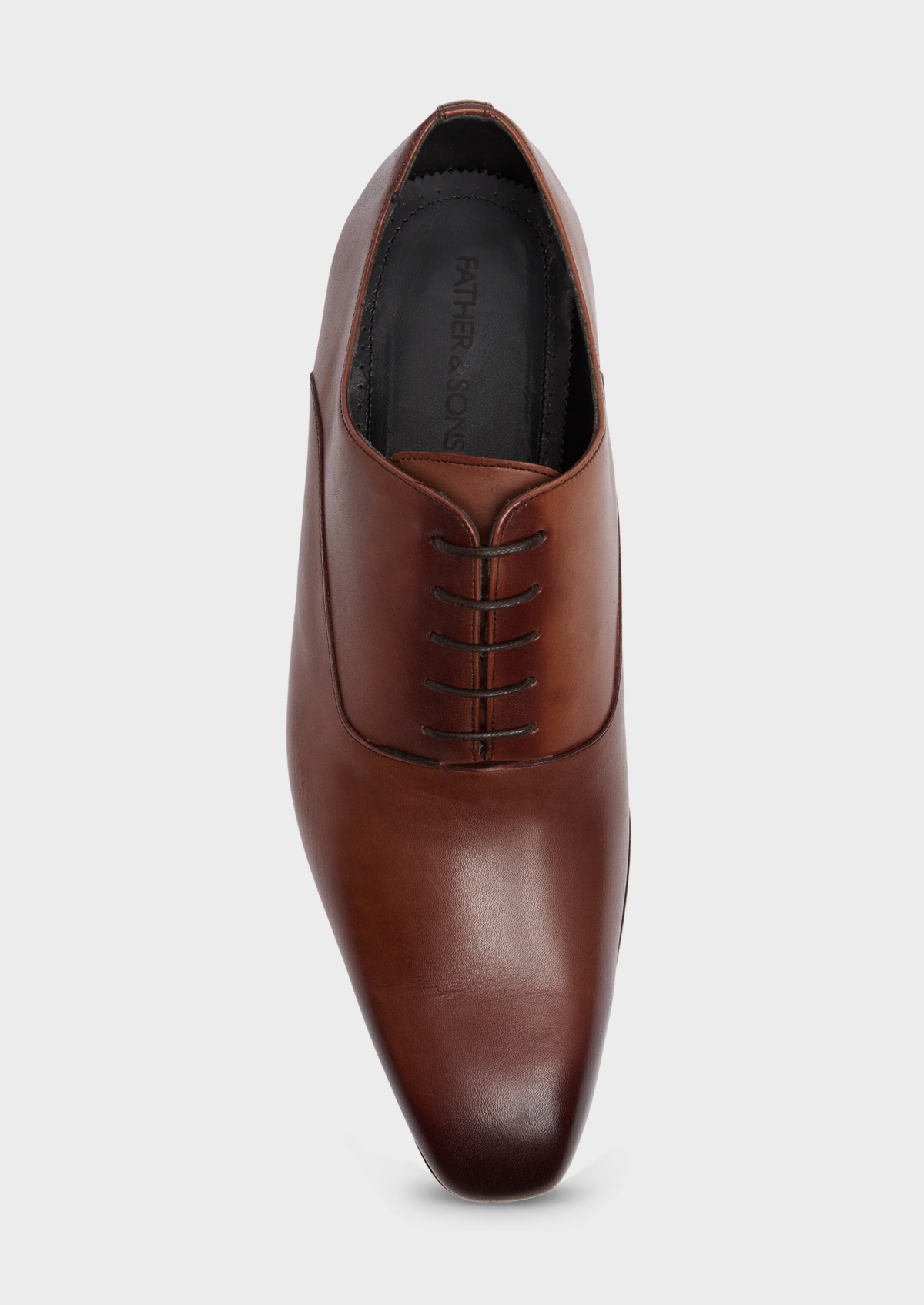 Richelieus en Cuir lisse marron