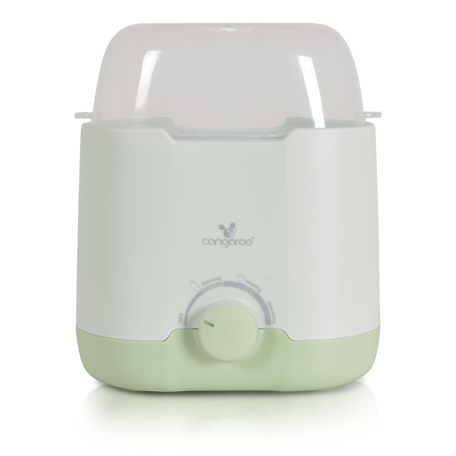 Cangaroo Doppelflaschenwärmer Bollente 3 in 1 Erhitzen Warmhalten Sterilisieren grün