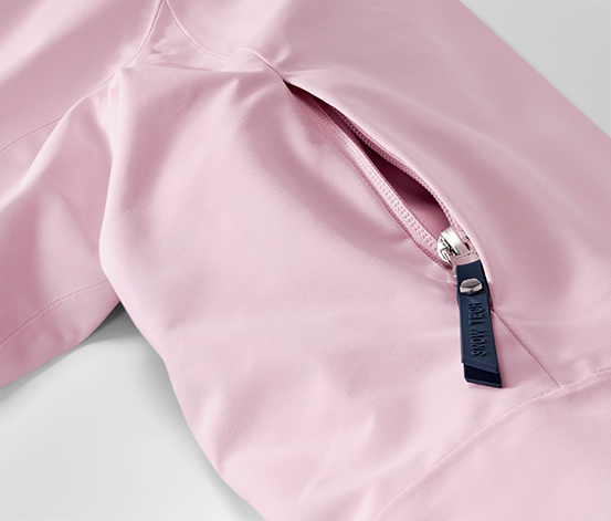 Skijacke, rosé