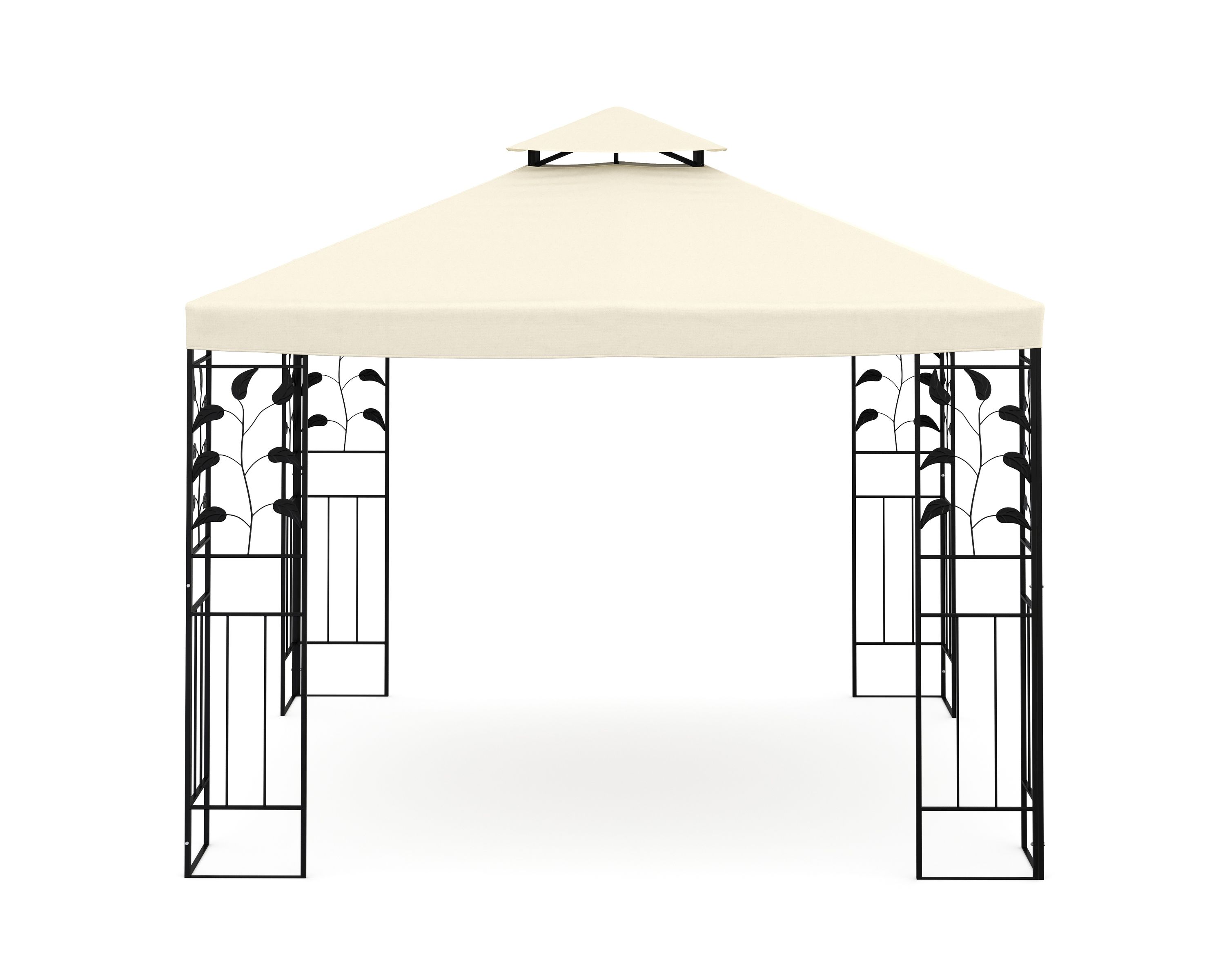 Gartenpavillon LILIA 3 x 3 m beige