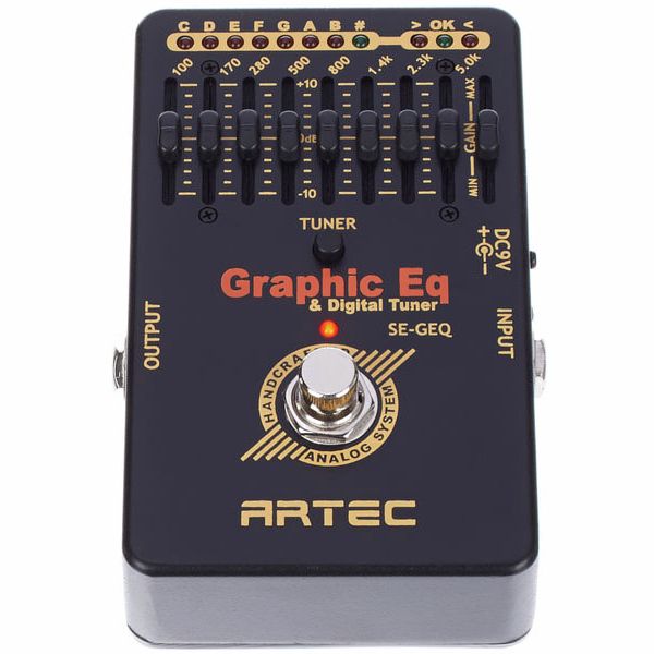 Artec Graphic Equalizer und Stimmgerät
