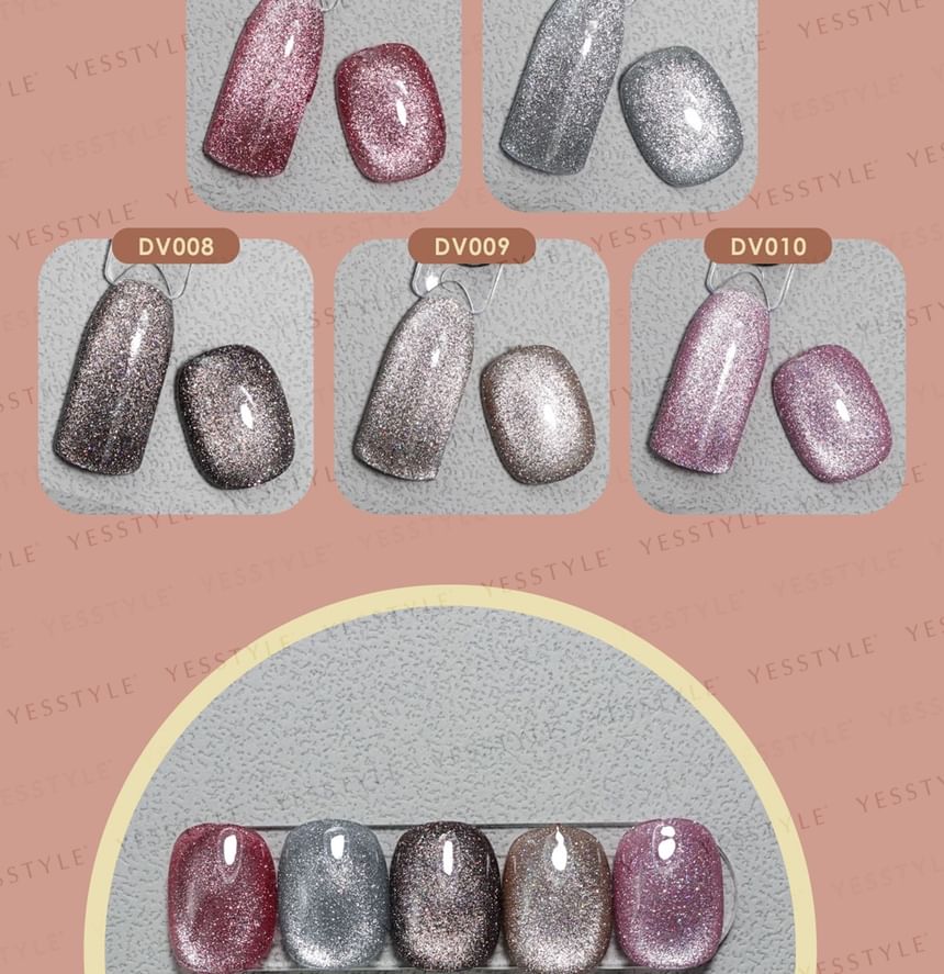 Cosplus - Da Vinci Color Code Cat Eyes Nagelgellak Stargazing Diamond